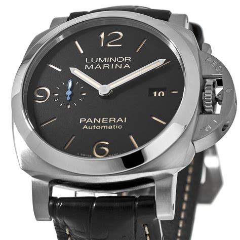 panerai luminor marina black dial|Panerai Luminor marina dial.